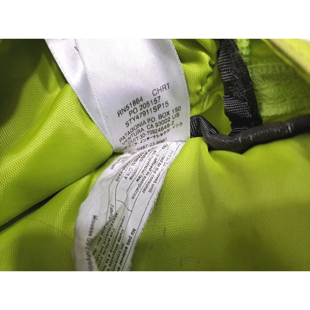 Patagonia Refugio 28L Backpack Neon Yellow Bag Trail Hike Camp